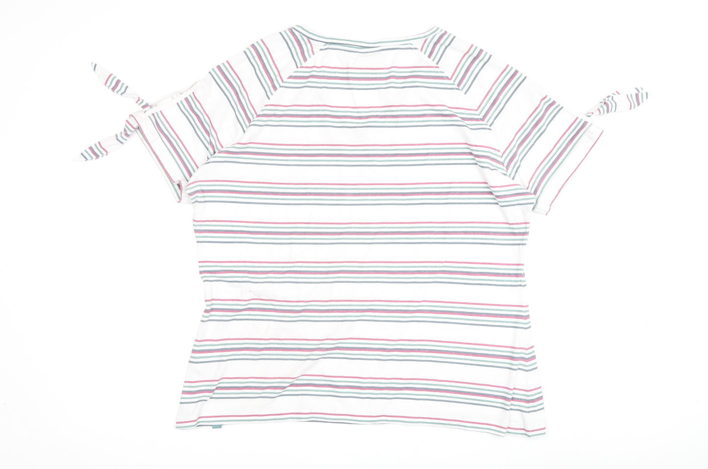 Trespass Women's Striped T-Shirt, Size 16, White