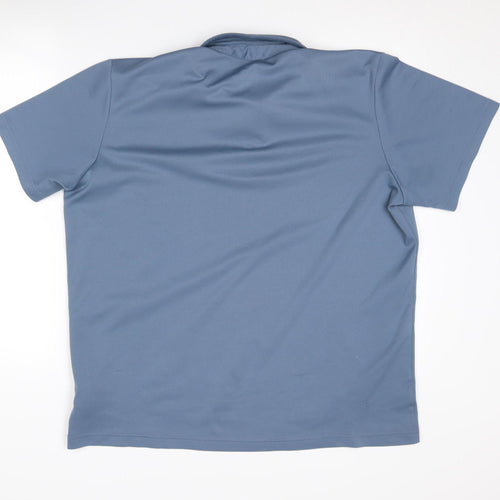 Adidas Men’s Blue XL AEROREADY Polo Shirt