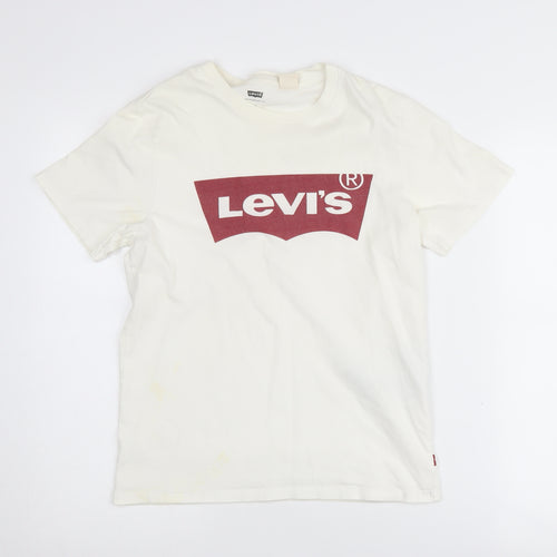 Levi's Men's White Logo T-Shirt XS