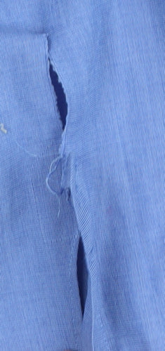 Daniel Hechter Men's Casual Blue Button-Up Shirt Size 16.5