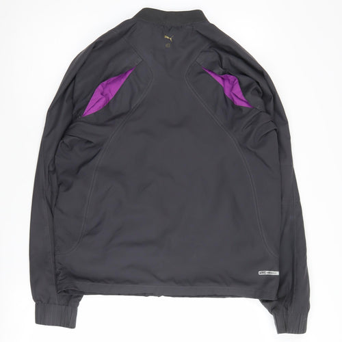 Puma Women's Purple Bomber Jacket, Size S - Casual Sporty Style