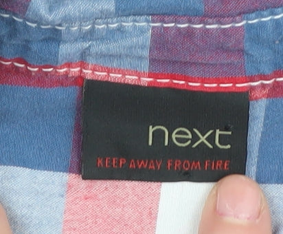 Next Unisex Multicoloured Check Button-Up Shirt - 3-6 Months