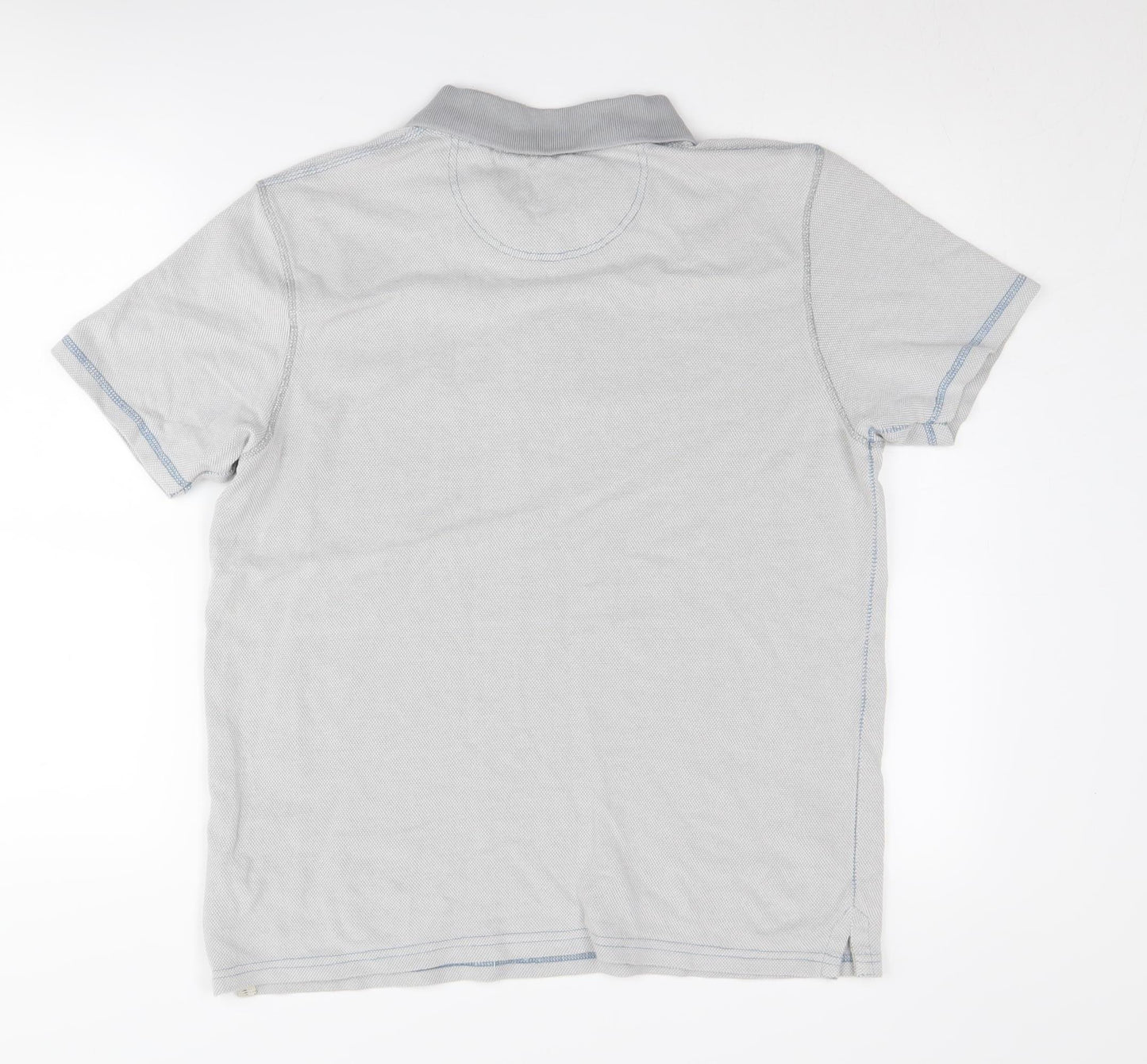 Mantaray Men's Grey Polo, Medium Size Casual Shirt