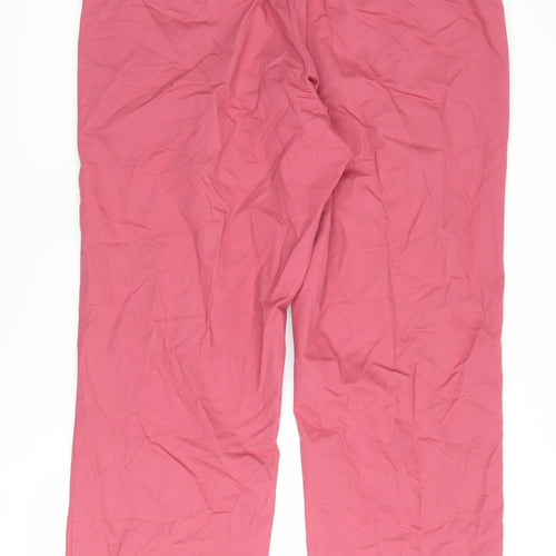 Marks and Spencer Men's Pink Chino Trousers, Size 38