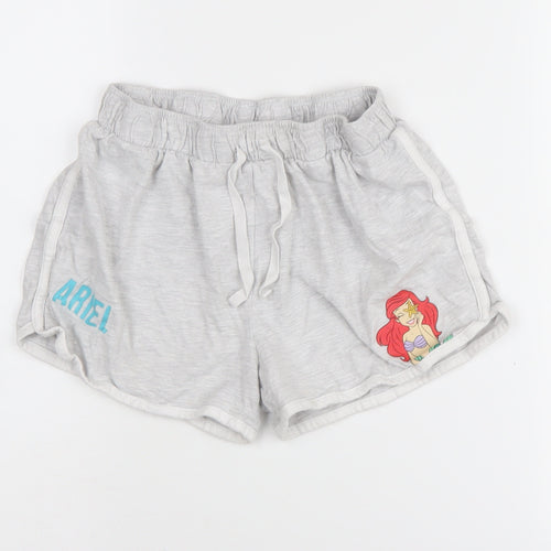 Disney Princess Girls Grey Sweat Shorts 13-14 Years