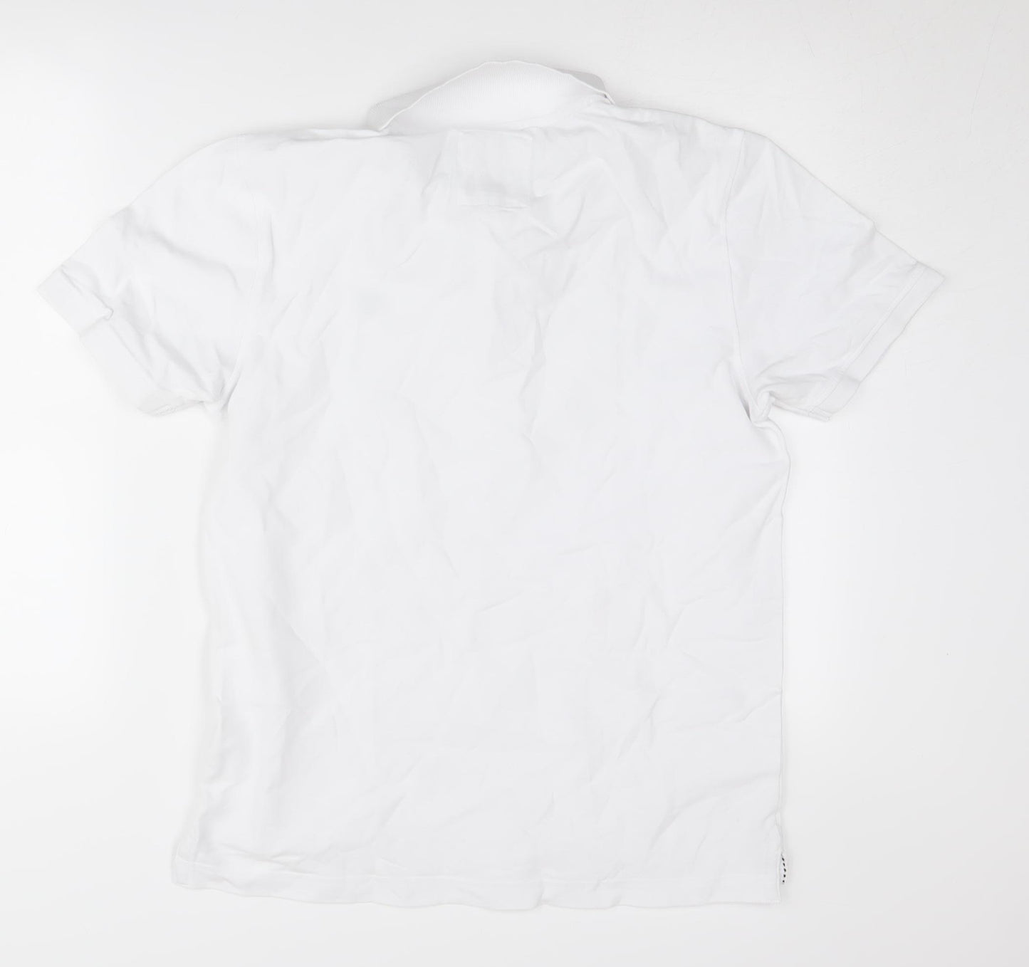 Crew Clothing Men's White Polo Shirt M