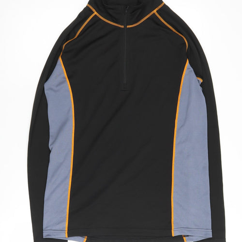 Franc Men's Black XL Long Sleeve Active Top