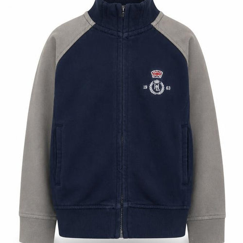Henri Lloyd Boys Blue Full Zip Hoodie 3-4 Years