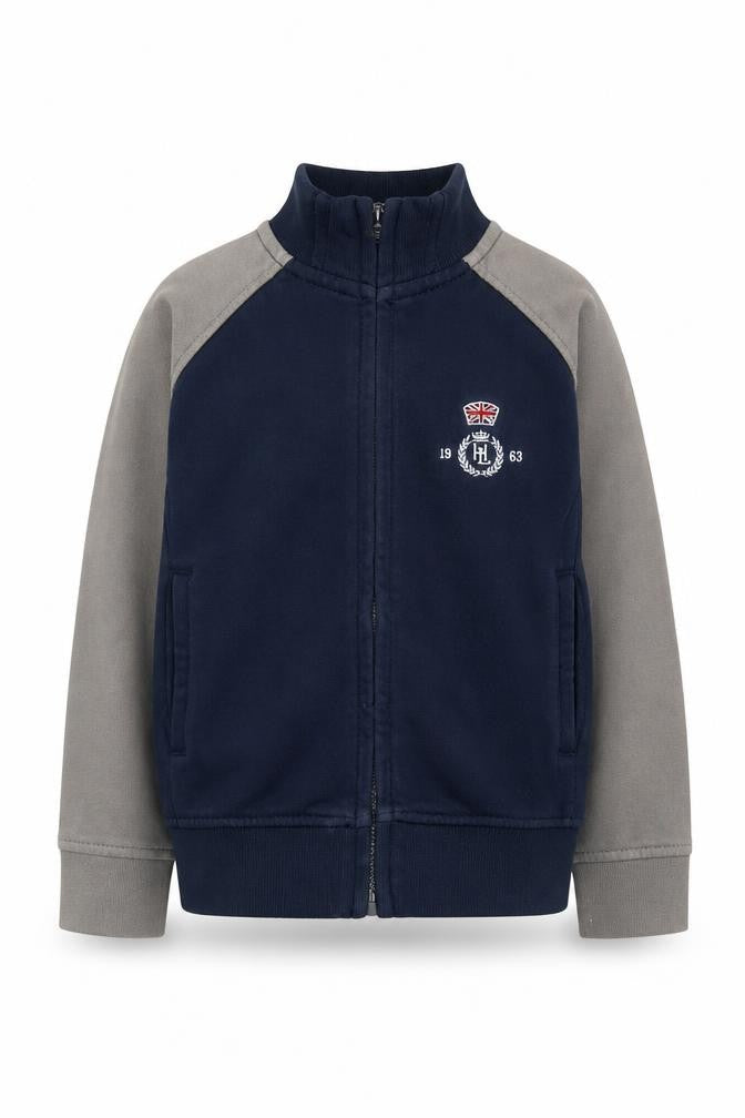 Henri Lloyd Boys Blue Full Zip Hoodie 3-4 Years