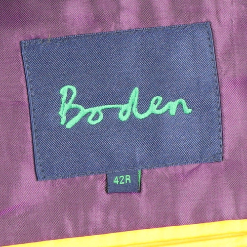 Boden Men's Black Blazer Jacket 42 Regular Wool