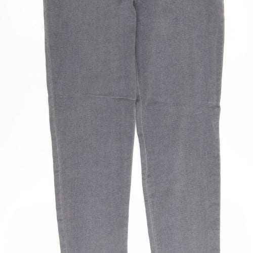 Laura Ashley Womens Grey Skinny Jeggings Size 14