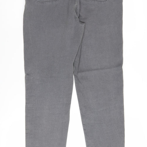 Laura Ashley Womens Grey Skinny Jeggings Size 14