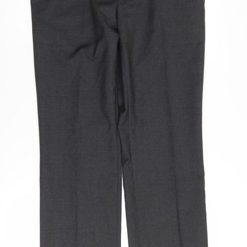 J.Lindeberg Men's Black Wool Dress Pants - Size 48