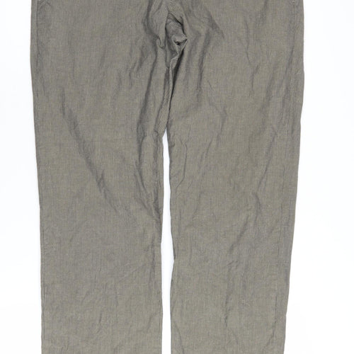 Banana Republic Men's Grey Chino Trousers Size 32