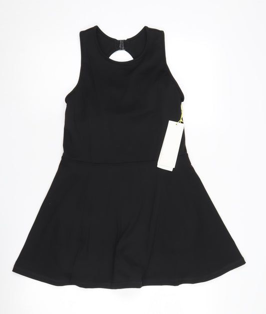 H&M Women's Black Skater Skirt M Activewear