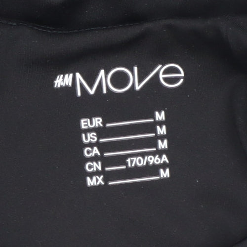 H&M Women's Black Skater Skirt M Activewear