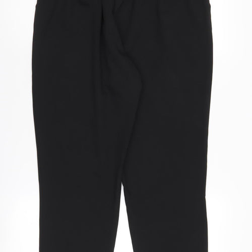 Lipsy Women's Black Belted Trousers Size 14
