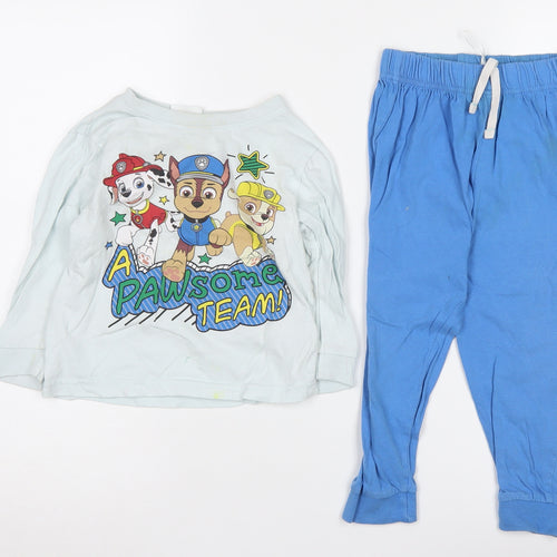 PAW Patrol Boys Blue Pyjama Set - 2 Years, Cartoon Theme