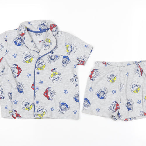 George Boys PAW Patrol Grey Pyjama Set, 2 Years, New