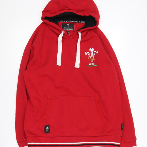 This Is Welsh Rugby Red Medium Unisex Hoodie