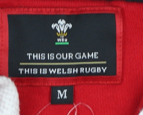 This Is Welsh Rugby Red Medium Unisex Hoodie