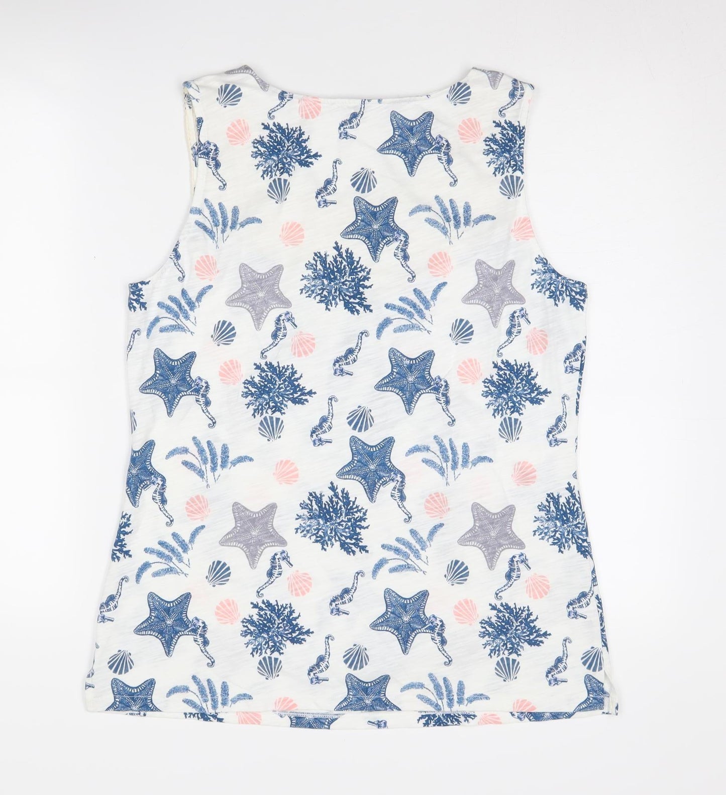 Laura Ashley Women's Multicoloured Tank Top UK 14