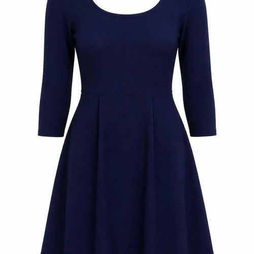 Miss Selfridge Women's Blue Fit & Flare Dress Size 8