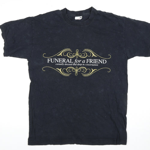 Funeral for a Friend Band T-Shirt, Black, Medium