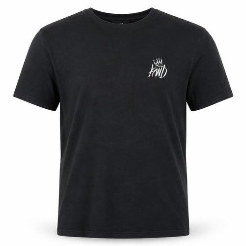 Kings Will Dream Boys Black M T-Shirt Casual Logo Accent