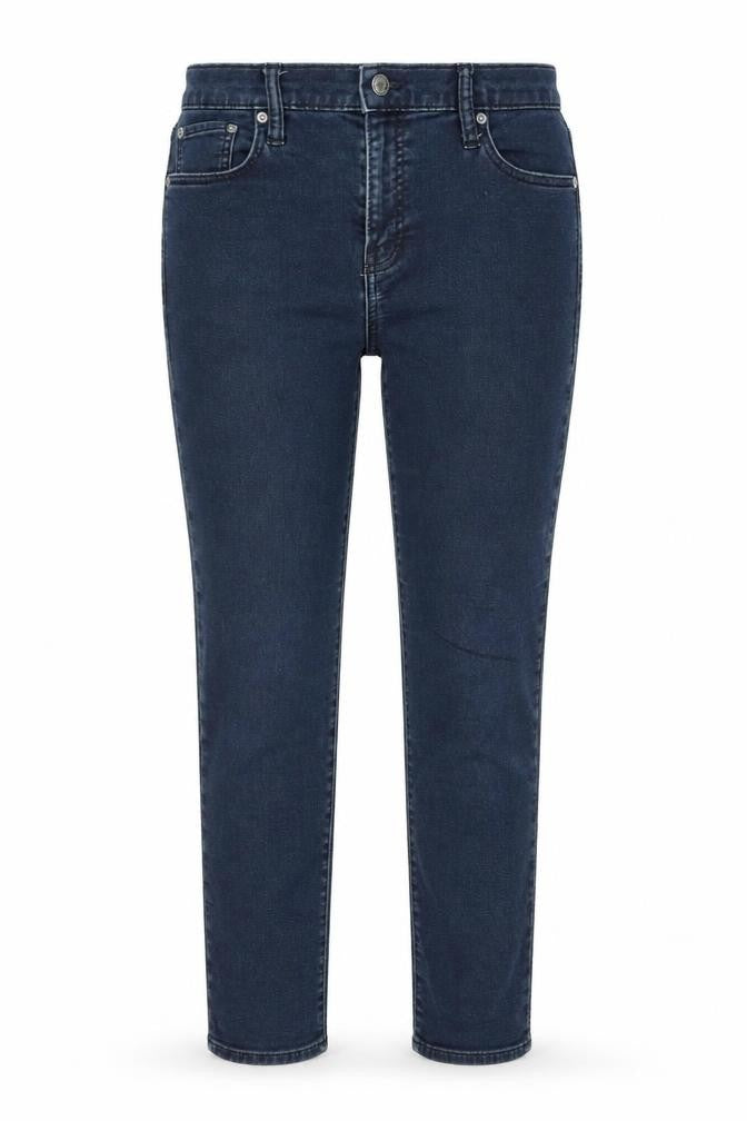 Gap Women's Blue Boyfriend Jeans Size 8 - Relaxed Fit Denim