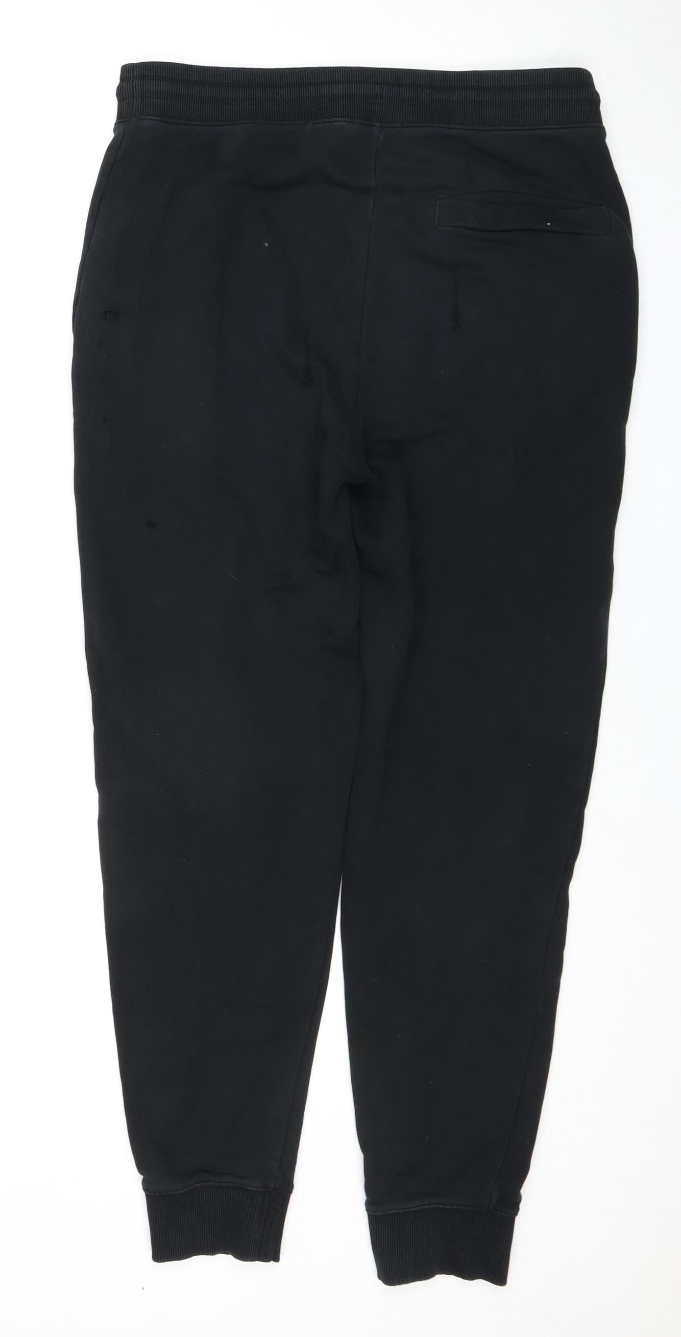 Hugo Boss Men's Black M Jogger Sweatpants Cotton Blend