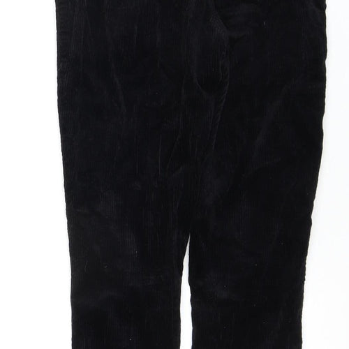 Topshop Women's Black High-Rise Skinny Trousers Size 10