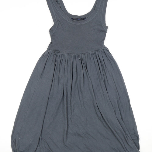 French Connection Women's Grey Sleeveless Dress Size 6