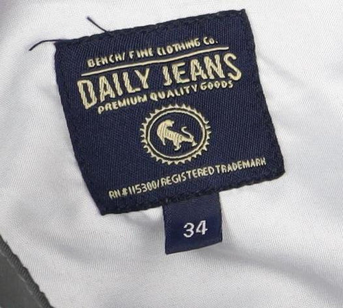 Daily Jeans Black Chino Men’s Trousers Size 34