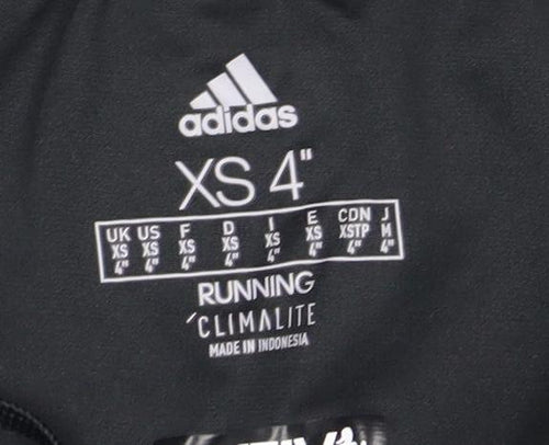 Adidas Women's Black XS Running Shorts