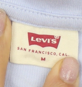 Levi's Unisex Blue Crew Neck T-Shirt M