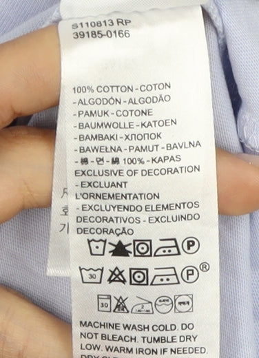 Levi's Unisex Blue Crew Neck T-Shirt M