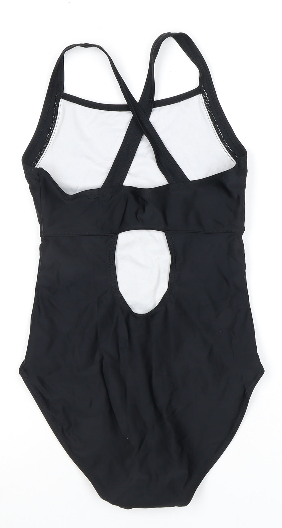 Slazenger Women's Black One Piece Athletic Swimsuit