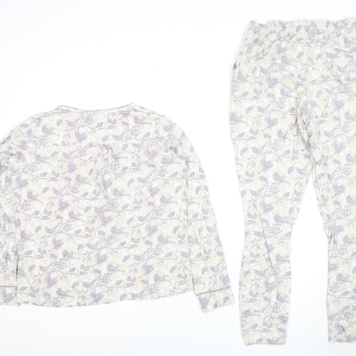 FatFace Women's Multicoloured Floral Pyjama Set UK 10