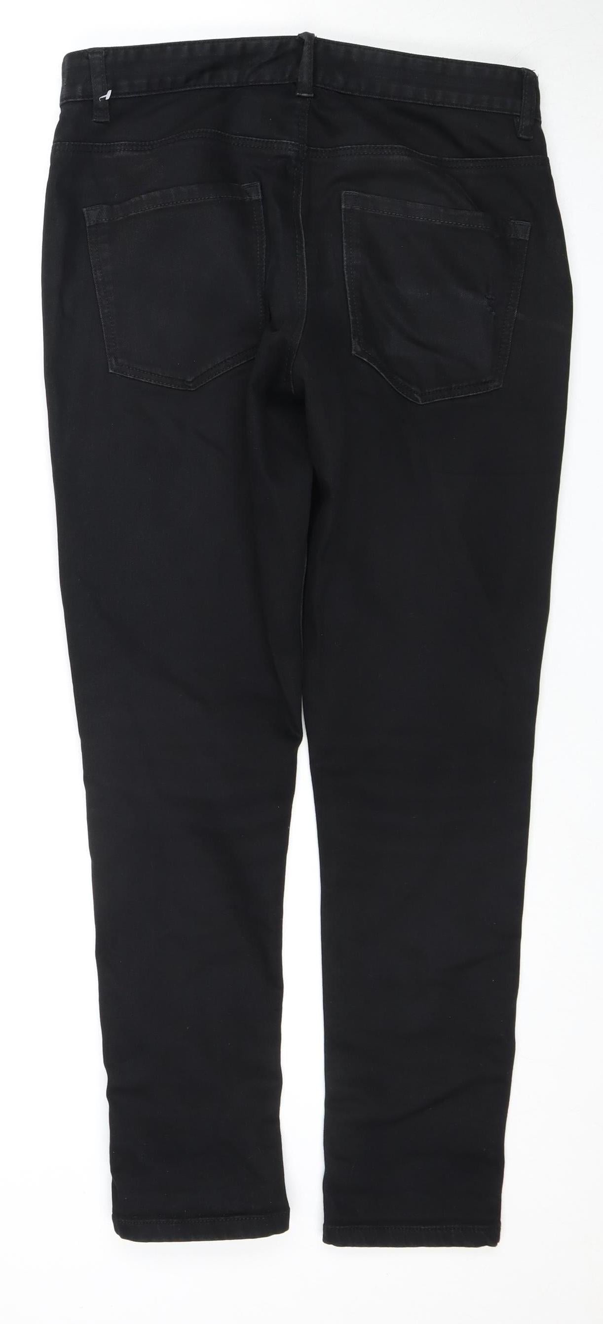 Next Men's Black Skinny Denim Jeans Size 30S