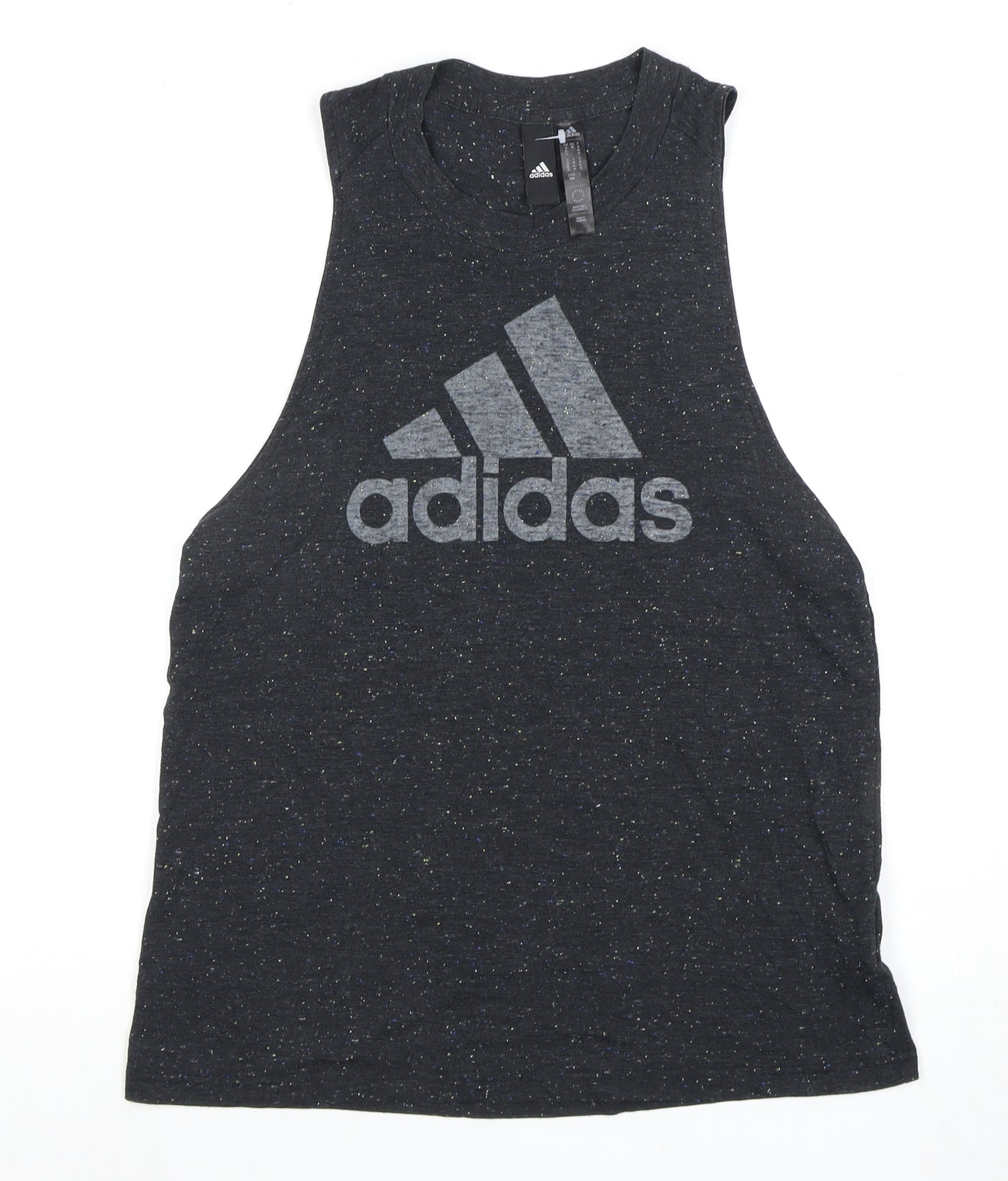 Adidas Men's Black Tank Top, Medium, Gym & Training