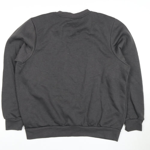 Slazenger Men's Black Pullover Sweatshirt, Size L