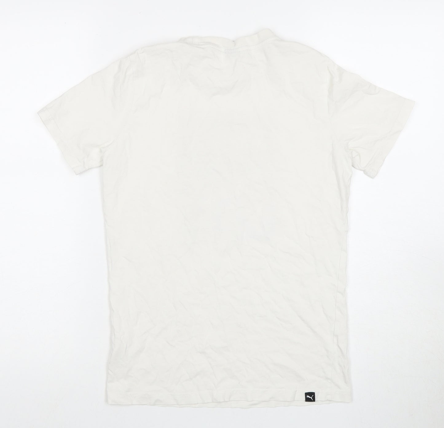 Puma Boys XL White Graphic T-Shirt