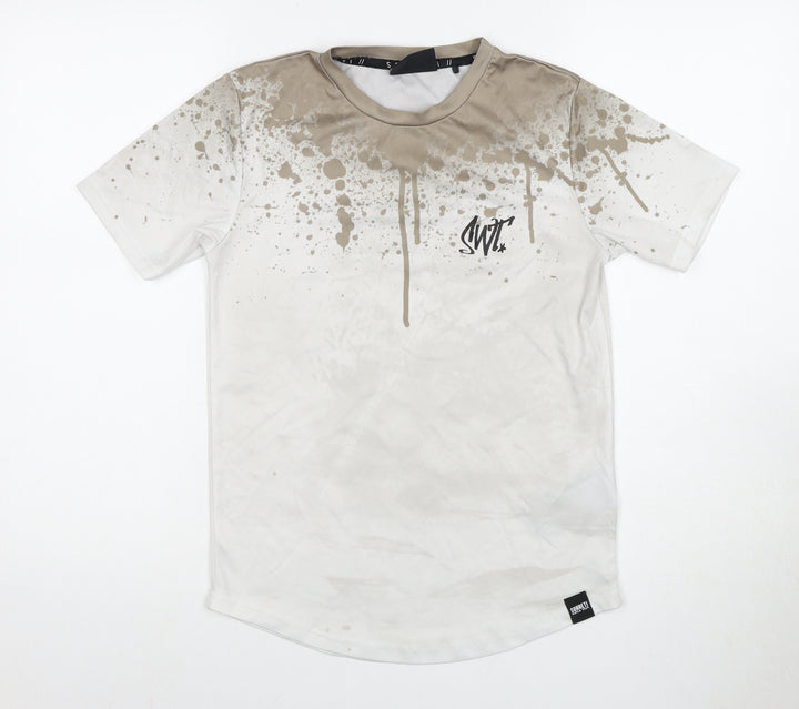 Sonneti Boys Grey Graphic T-Shirt, 12-13 Years