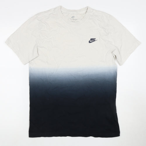 Nike Men's Multicoloured T-Shirt, M, Ombre Style