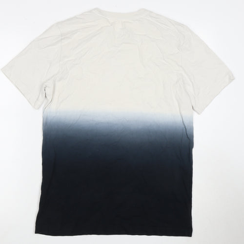 Nike Men's Multicoloured T-Shirt, M, Ombre Style