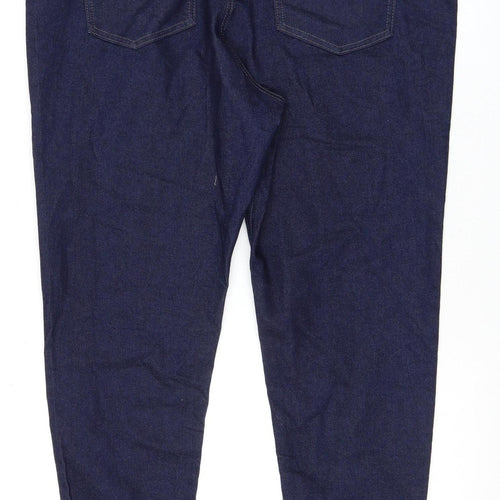 Marks and Spencer Women's Blue Jeggings, Plus Size 20