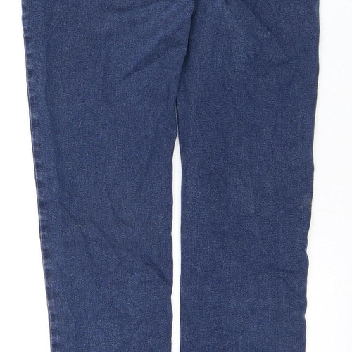 Marks and Spencer Women's Blue Straight Jeans Size 12