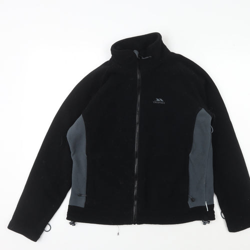 Trespass Men's Black Fleece Basic Jacket Size S