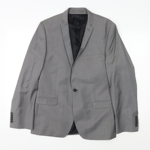 Ben Sherman Men's Grey Blazer, Size 40 Chest.